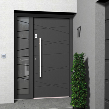 Holzaluminiumhaustüren